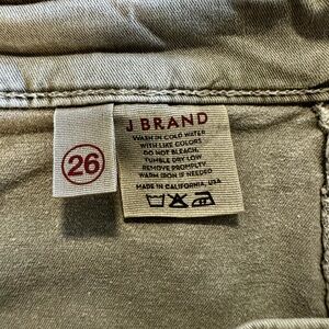 J Brand Greenish-Gray Denim Pants